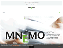 Tablet Screenshot of mnemo.com
